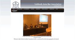 Desktop Screenshot of lubbockareabar.org